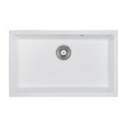 Мойка для кухни Granado Under top XL под столешницу 75,2х46 см наногранит white gr3705