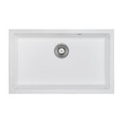 Мойка для кухни Granado Under top XL под столешницу 75,2х46 см наногранит white gr3705