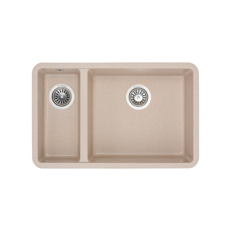 Мойка для кухни Granado Under top double под столешницу 70,5х44,5 см наногранит avena gr3402