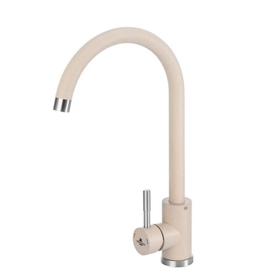 Змішувач для кухні Granado Elche Lux одноважільний gris gz0108L