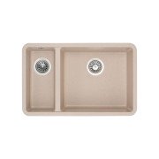 Мойка для кухни Granado Under top double под столешницу 70,5х44,5 см наногранит avena gr3402