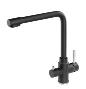 Смеситель для кухни Granado Badalona Lux под фильтр black shine gz0401L