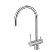 Смеситель для кухни Granado Caspe под фильтр однорычажный inox gz0807