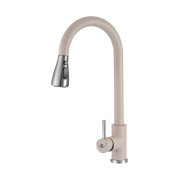 Змішувач для кухні Granado Campo Lux з висувним зливом avena gz0502L