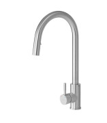 Змішувач для кухні Granado Mostoles з висувним виливом inox gz0607