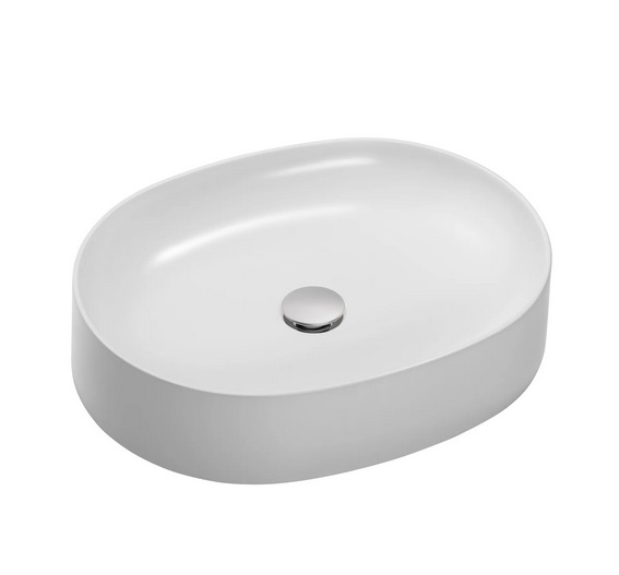 Раковина для ванной Granado Morella 55х42 см кварцит white gbs0205