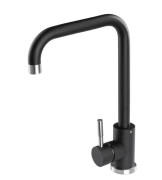 Змішувач для кухні Granado Oviedo Lux одноважільний black shine gz0201L