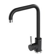 Змішувач для кухні Granado Oviedo Lux одноважільний black shine gz0201L