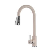 Змішувач для кухні Granado Campo Lux з висувним зливом avena gz0502L