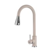 Змішувач для кухні Granado Campo Lux з висувним зливом avena gz0502L