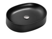 Раковина для ванной Granado Morella 55х42 см кварцит black gbs0201