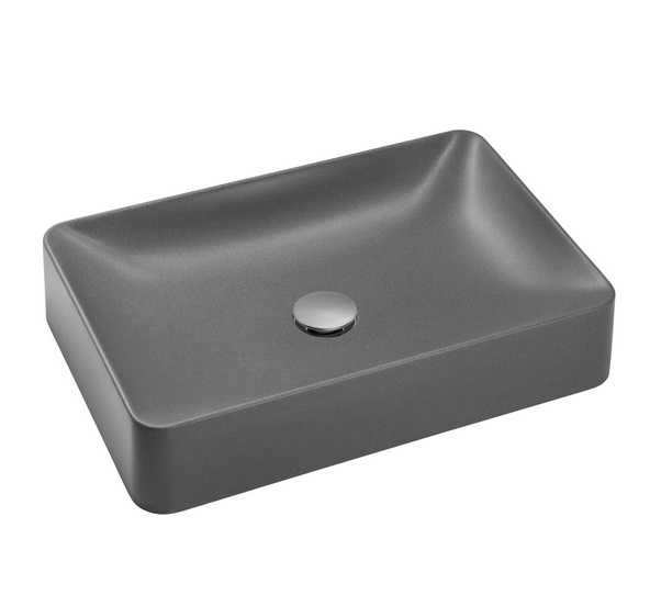 Раковина для ванної Granado Fredes 58х38 см кварцит grafito gbs0307