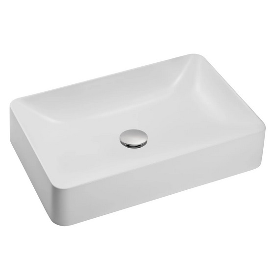 Раковина для ванної Granado Fredes 58х38 см кварцит white gbs0305