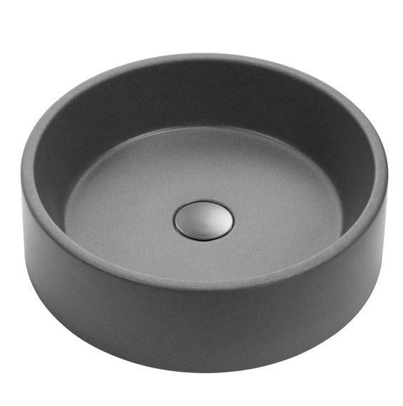Раковина для ванни Granado Toro ⌀44 см кварцит grafito gbs0409