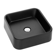 Раковина для ванної Granado Lalin 42х42 см кварцит black gbs1301