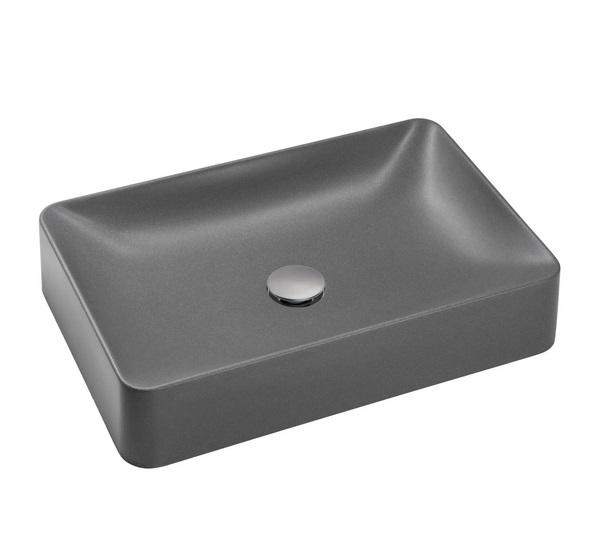 Раковина для ванної Granado Fredes 58х38 см кварцит grafito  gbs0307