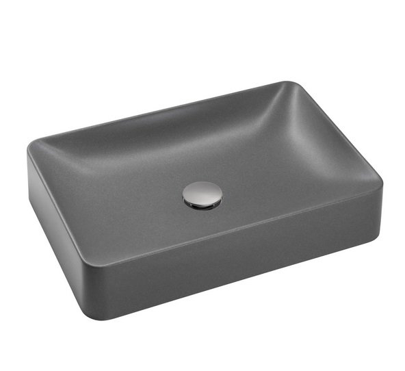 Раковина для ванної Granado Fredes 58х38 см кварцит grafito  gbs0307