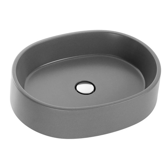Раковина для ванной Granado Viveiro 54,5х42 см кварцит grafito gbs1409