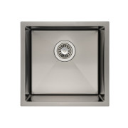 Мойка для кухни Granado Under top Mini под столешницу 45х43 см нержавеющая сталь S201 black GS08201B