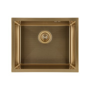 Мойка для кухни Granado Under top Max под столешницу 53х43 см нержавеющая сталь S201 gold honeycomb GS07201GoldH