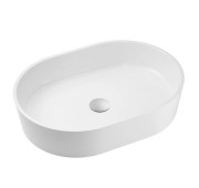 Раковина для ванной Granado Potes 56х40 см мраморная крошка Gelcoat ISO white gbs0905g