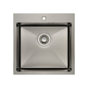 Мийка для кухні Granado Galera 49,8х49,8 см нержавіюча сталь S201 black honeycomb GS02201BH