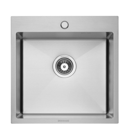 Мойка для кухни Granado Galera 49,8х49,8 см нержавеющая сталь S304 GS02304