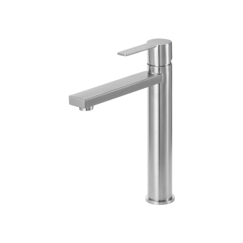 Змішувач для раковини Granado Berga alto одноважільний нержавіюча сталь gz0909A