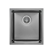 Мойка для кухни Granado Under top Mini под столешницу 40х43 см нержавеющая сталь S201 black GS10201B