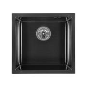 Мийка для кухні Granado Under top Mini під стільницю 45х43 см нержавіюча сталь S201 black honeycomb GS08201BH