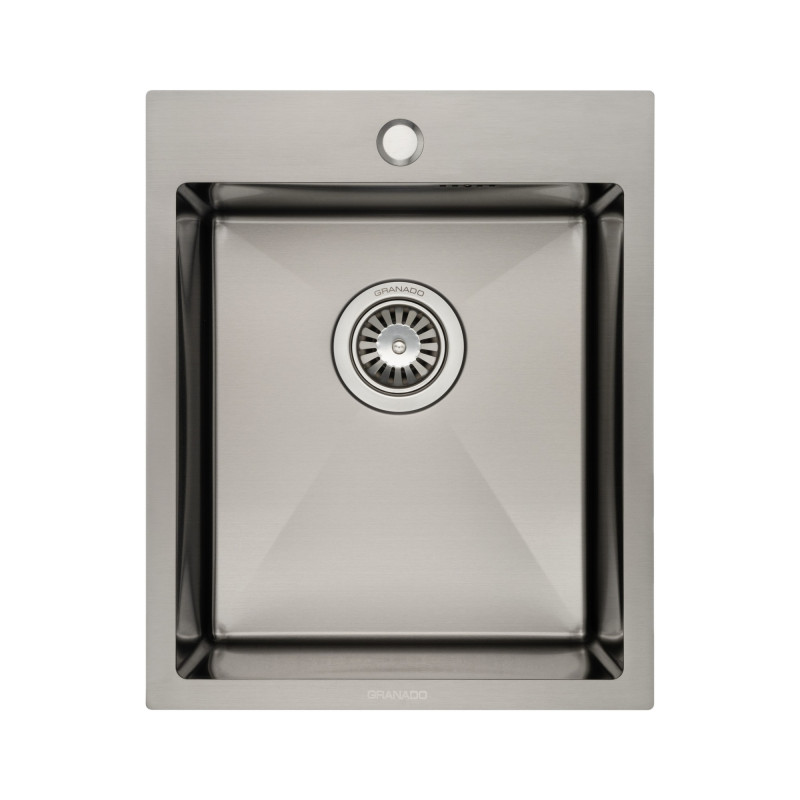 Мийка для кухні Granado Pravia 40,8х49,8 см нержавіюча сталь S201 black GS01201B