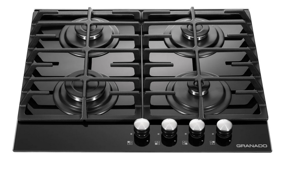 Газовая варочная поверхность Granado GGH 62-104 black glass GGH2621041