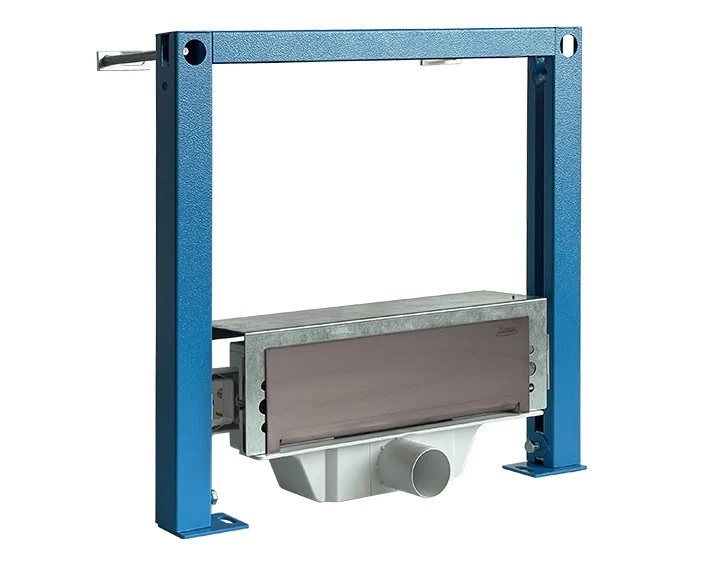 Жолоб водостічний Styron із решіткою Klassic нержавіюча сталь матова STY-F2KM