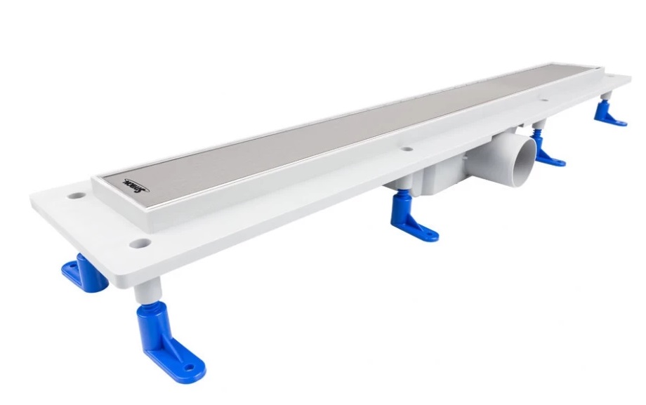 Жолоб водостічний Styron з гратами Klassic 1000 мм нержавіюча сталь STY-K-100