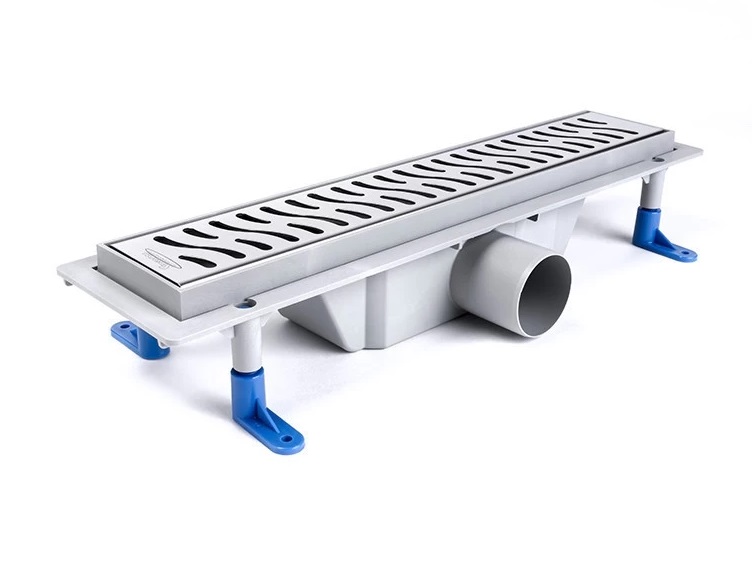 Жолоб водостічний Styron із решіткою Harmony 400 мм нержавіюча сталь STY-H-40