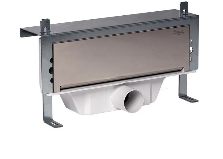 Жолоб водостічний Styron із решіткою Klassic нержавіюча сталь STY-F1KF