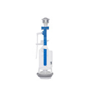 Арматура для бачка унитаза Kroner KRM DB77 с двойной кнопкой хром CV032088