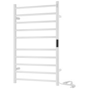 Электрический полотенцесушитель Kroner KRP Hitze-Stets WEI8753-10T 53х86,5 см нержавеющая сталь белый CV035348