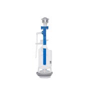 Арматура для бачка унитаза Kroner KRM DB77 с двойной кнопкой хром CV032088