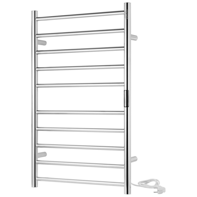 Электрический полотенцесушитель Kroner KRP Hitze-Stets CHR8753-10T 53х86,5 см нержавеющая сталь хром CV035346