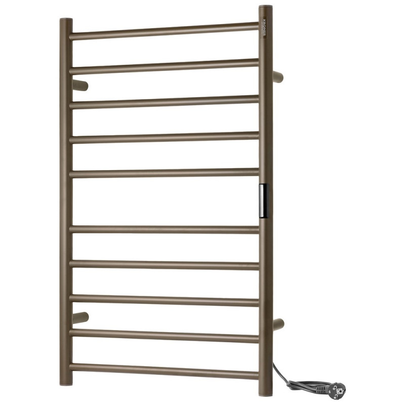 Электрический полотенцесушитель Kroner KRP Hitze-Stets GRP8753-10T 53х86,5 см нержавеющая сталь хаки CV035349