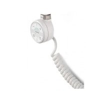 ТЭН для полотенцесушителя Terma Moa 400 Вт кабель спиральный с вилкой RAL 9016 белый WEMOA04T916U