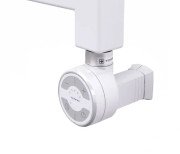 ТЭН для полотенцесушителя Terma Moa 600 Вт скрытый монтаж кабеля RAL 9016 белый WEMOA06T916M