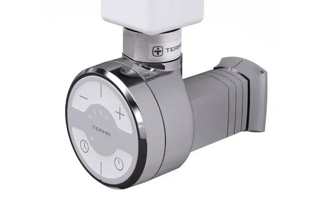 ТЭН для полотенцесушителя Terma Moa 600 Вт скрытый монтаж кабеля хром WEMOA06TCROM