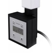 Терморегулятор для сушки для рушників Terma KTX-3 кабель спіральний з вилкою чорний WEKT3K905U