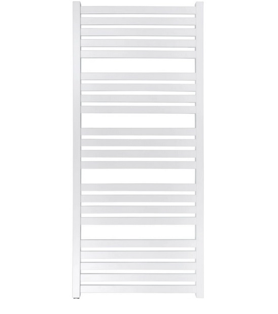 Электрический полотенцесушитель Terma Marlin One 118,5x53 см левое подключение сталь белый WWMRN118053KS96E1P