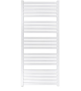 Електрична сушка для рушників Terma Marlin One 118,5x53 см ліве підключення сталь білий WWMRN118053KS96E1P