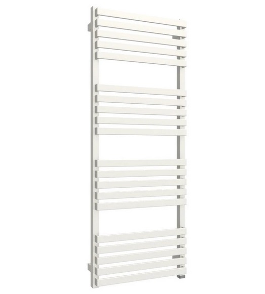 Полотенцесушитель водяной Terma Quadrus Slim 118,5х60 см SX Ral 9016 soft белый WGQUS118060KS96SX