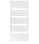 Електрична сушка для рушників Terma Marlin One 118,5x53 см ліве підключення сталь білий WWMRN118053KS96E1P