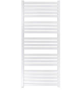 Електрична сушка для рушників Terma Marlin One 118,5x53 см ліве підключення сталь білий WWMRN118053KS96E1P